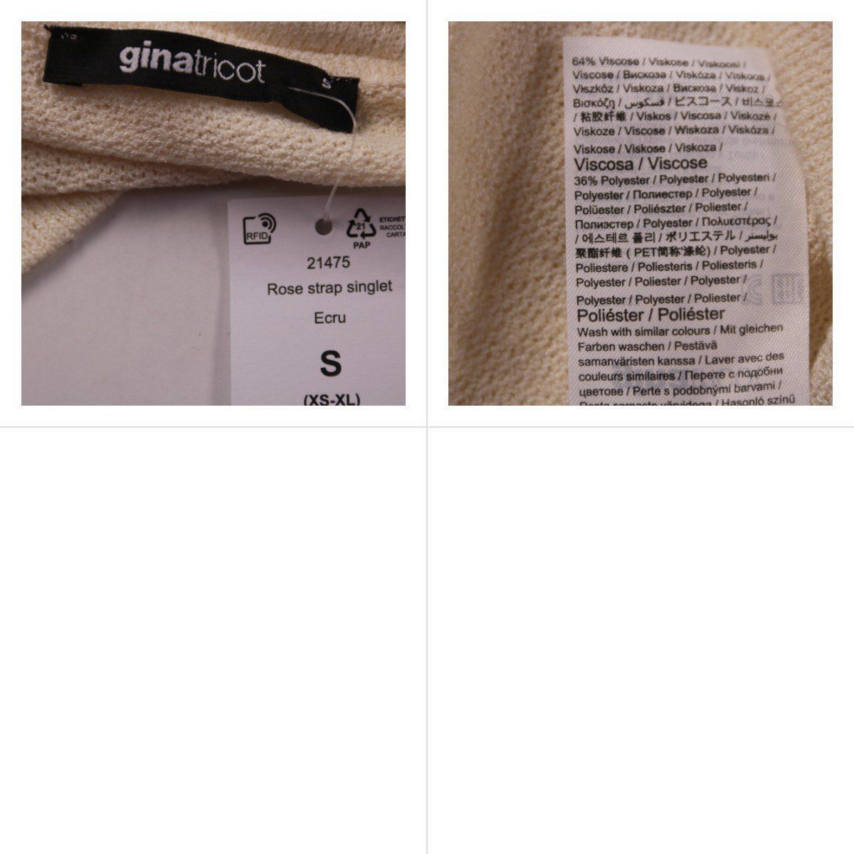 топ Gina Tricot